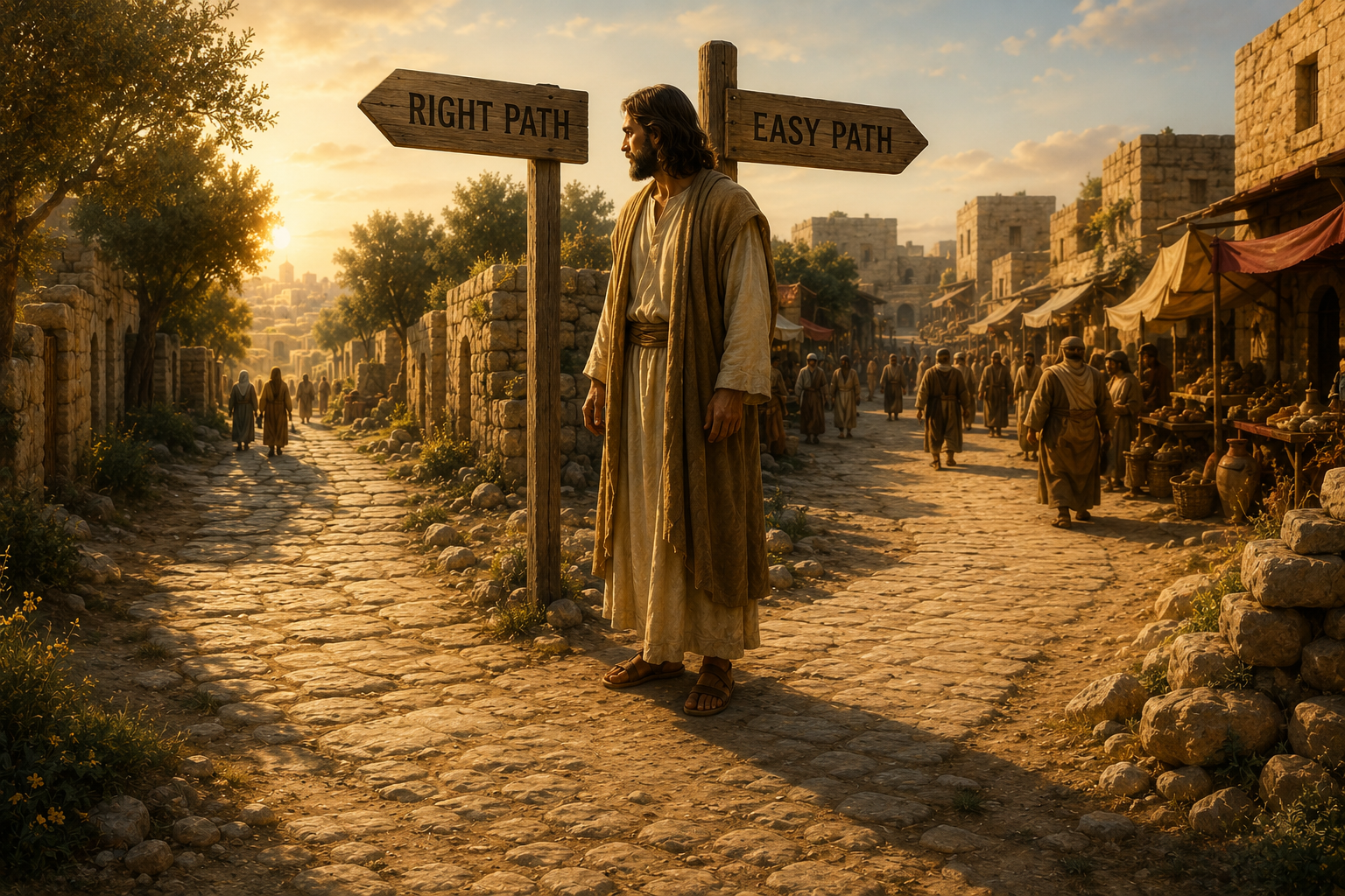 Biblical illustration for INTEGRITY INTERSECTION
