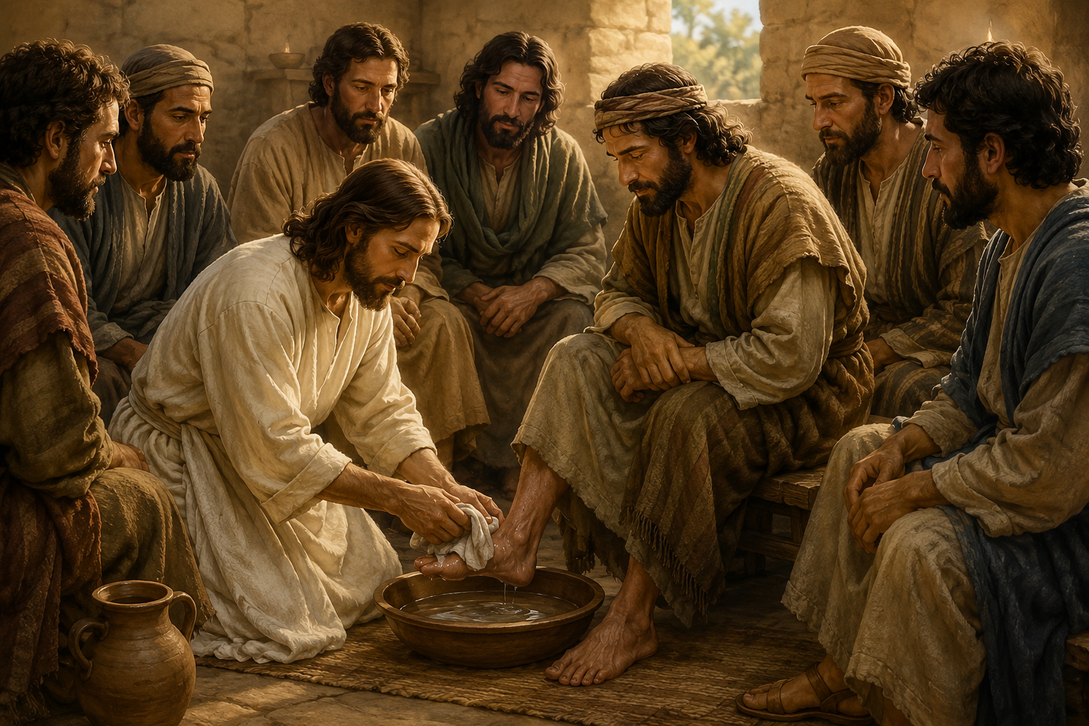 Biblical illustration for SERVANT ROAD
